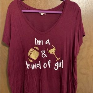 Football & Wine Shirt